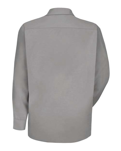 Specialized Pocketless Long Sleeve Work Shirt | USA Decoration