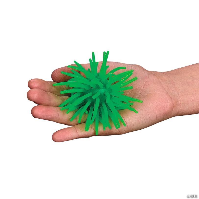3” Bright Colors Stretchy Vinyl Worm Ball Assortment - 24 Pc.