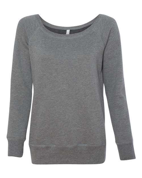 Women’s Sponge Fleece Wide Neck Sweatshirt | USA Decoration