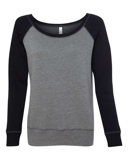Women’s Sponge Fleece Wide Neck Sweatshirt | USA Decoration