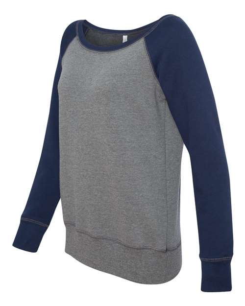 Women’s Sponge Fleece Wide Neck Sweatshirt | USA Decoration