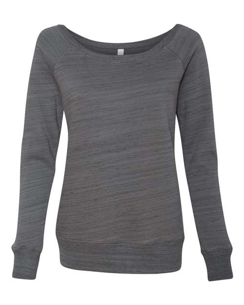 Women’s Sponge Fleece Wide Neck Sweatshirt | USA Decoration