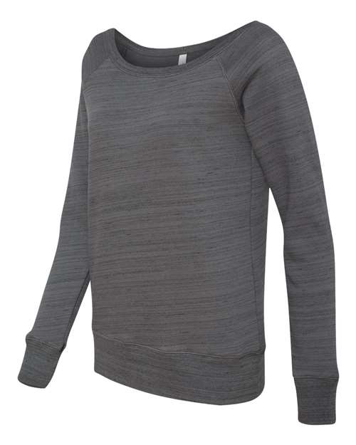 Women’s Sponge Fleece Wide Neck Sweatshirt | USA Decoration