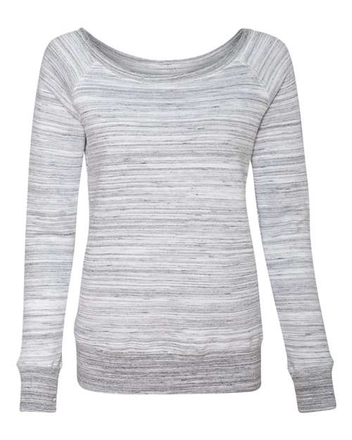 Women’s Sponge Fleece Wide Neck Sweatshirt | USA Decoration