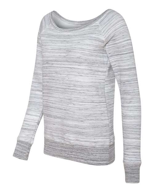 Women’s Sponge Fleece Wide Neck Sweatshirt | USA Decoration
