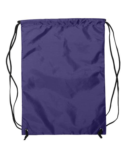 Zippered Drawstring Backpack | USA Decoration