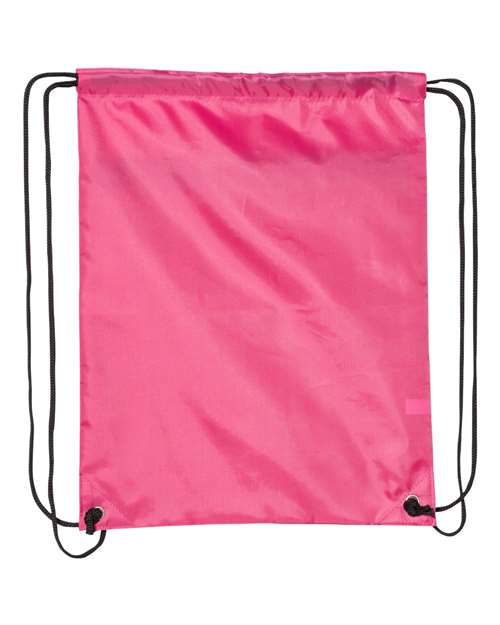 Zippered Drawstring Backpack | USA Decoration
