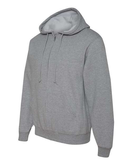 NuBlend® Full-Zip Hooded Sweatshirt | USA Decoration