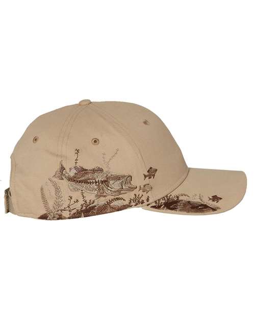 Bass Cap | USA Decoration