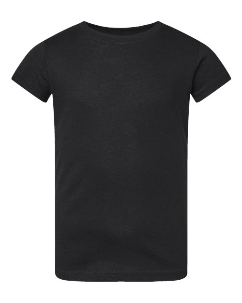 Toddler Girls Fine Jersey Tee | USA Decoration