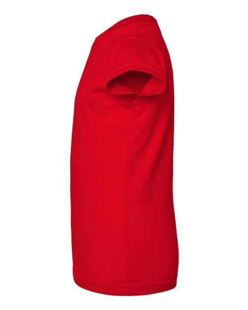 Toddler Girls Fine Jersey Tee | USA Decoration