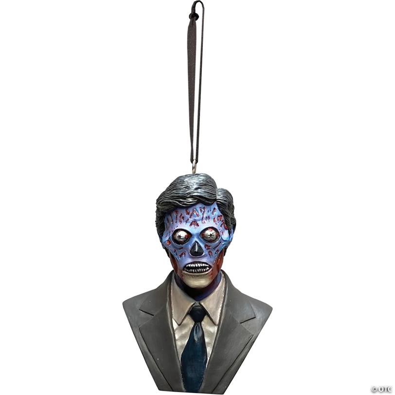 3 1/2" John Carpenter’s They Live!™ Alien Ornament Halloween Decoration