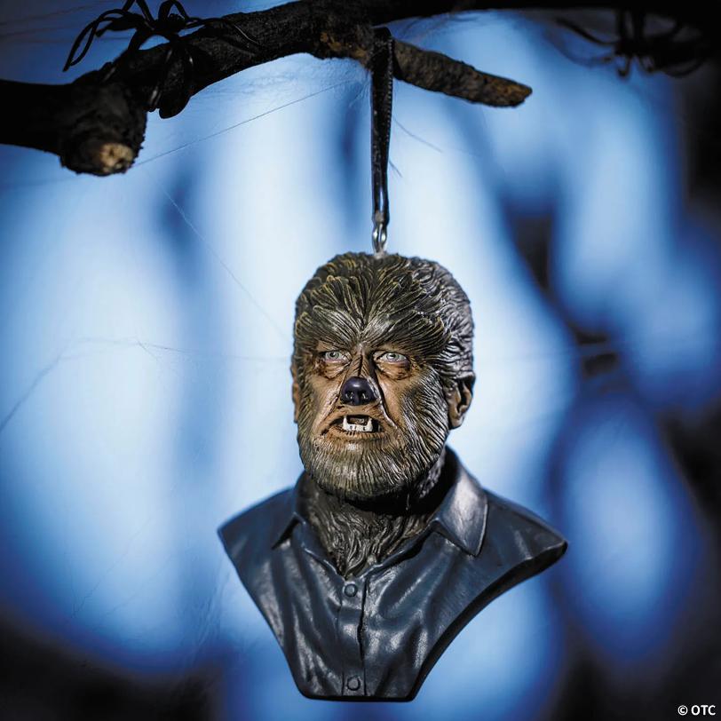 3 1/4" Chaney Entertainment’s The Wolf Man™ Mini Bust Collectible Ornament