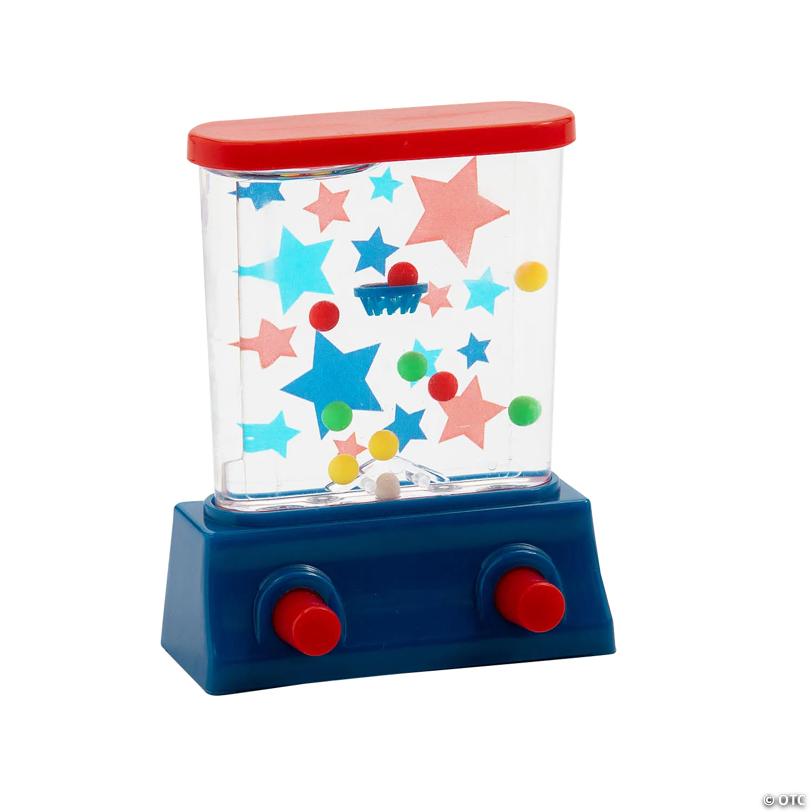 3 1/4" x 5" Patriotic Red, White & Blue Water Games Set - 12 Pc.