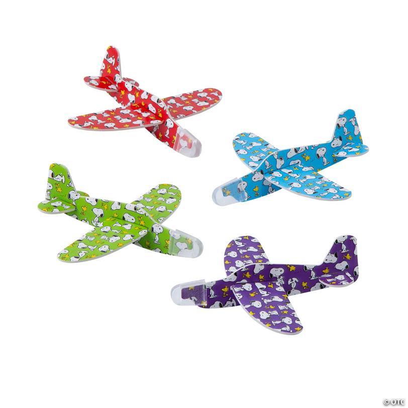 3 3/4" x 3" Bulk 48 Pc. Mini Peanuts® Snoopy & Woodstock Gliders