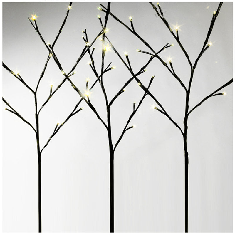 3 Ct LED Branch Trees