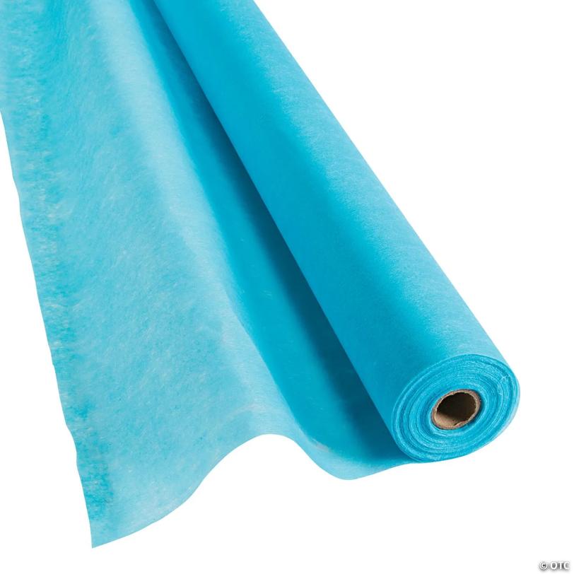 3 Ft. x 100 Ft. Light Blue Polyester Gossamer Roll | USA Decoration®