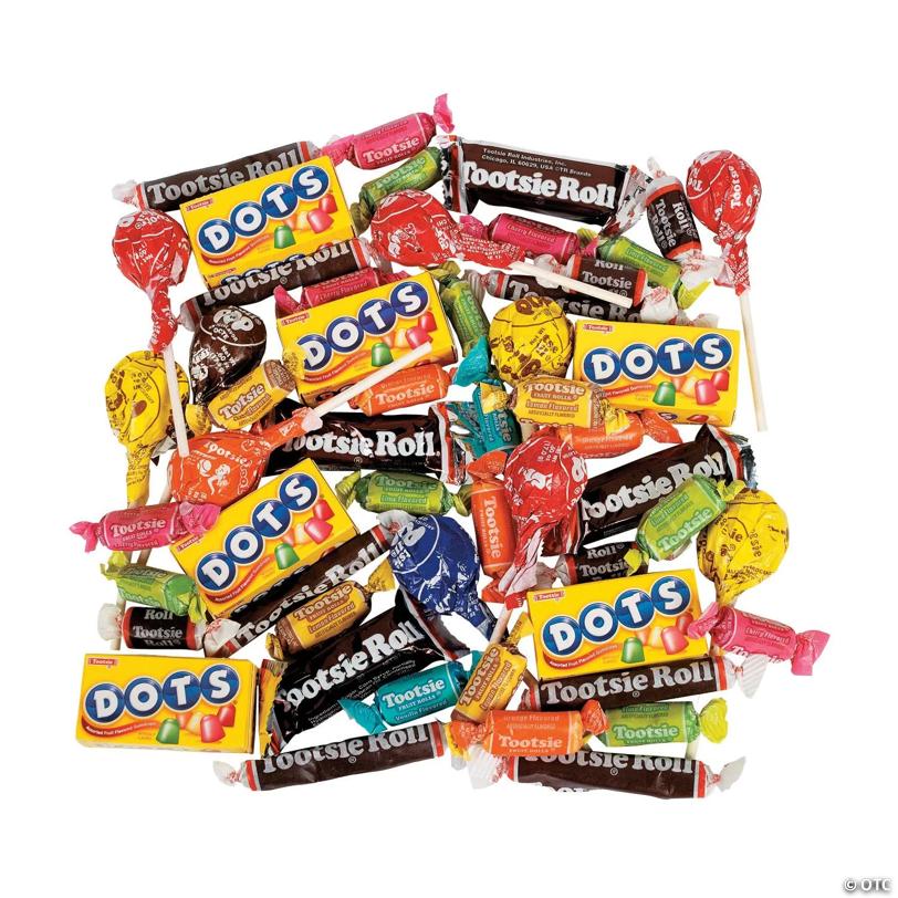 3 lbs. 4 oz. Bulk 138 Pc. Tootsie Roll Child’s Play Candy Assortment