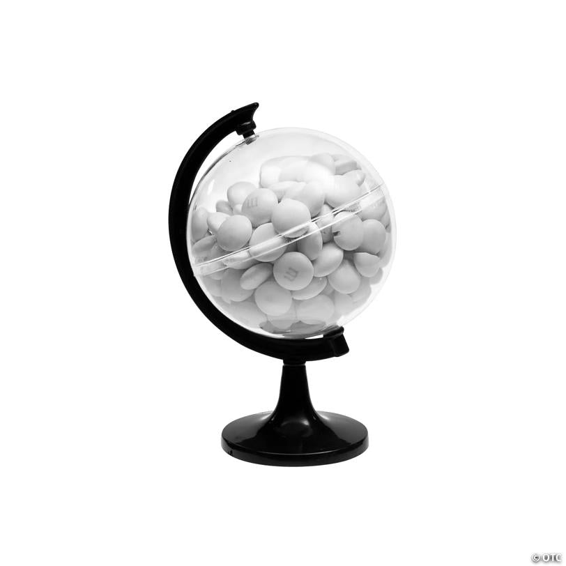 3" x 4 1/2" Globe BPA-Free Plastic Favor Containers - 12 Pc. | USA Decoration®