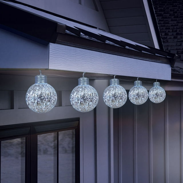 Member's Mark 5ct Jumbo Mercury Ornament LED Lights | USA Decoration®