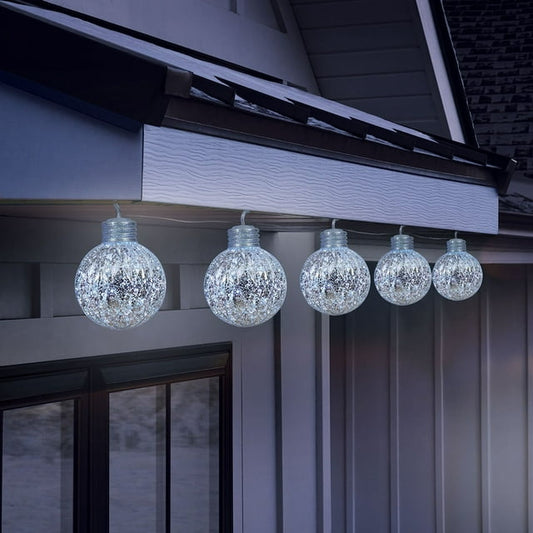 Member's Mark 5ct Jumbo Mercury Ornament LED Lights | USA Decoration®