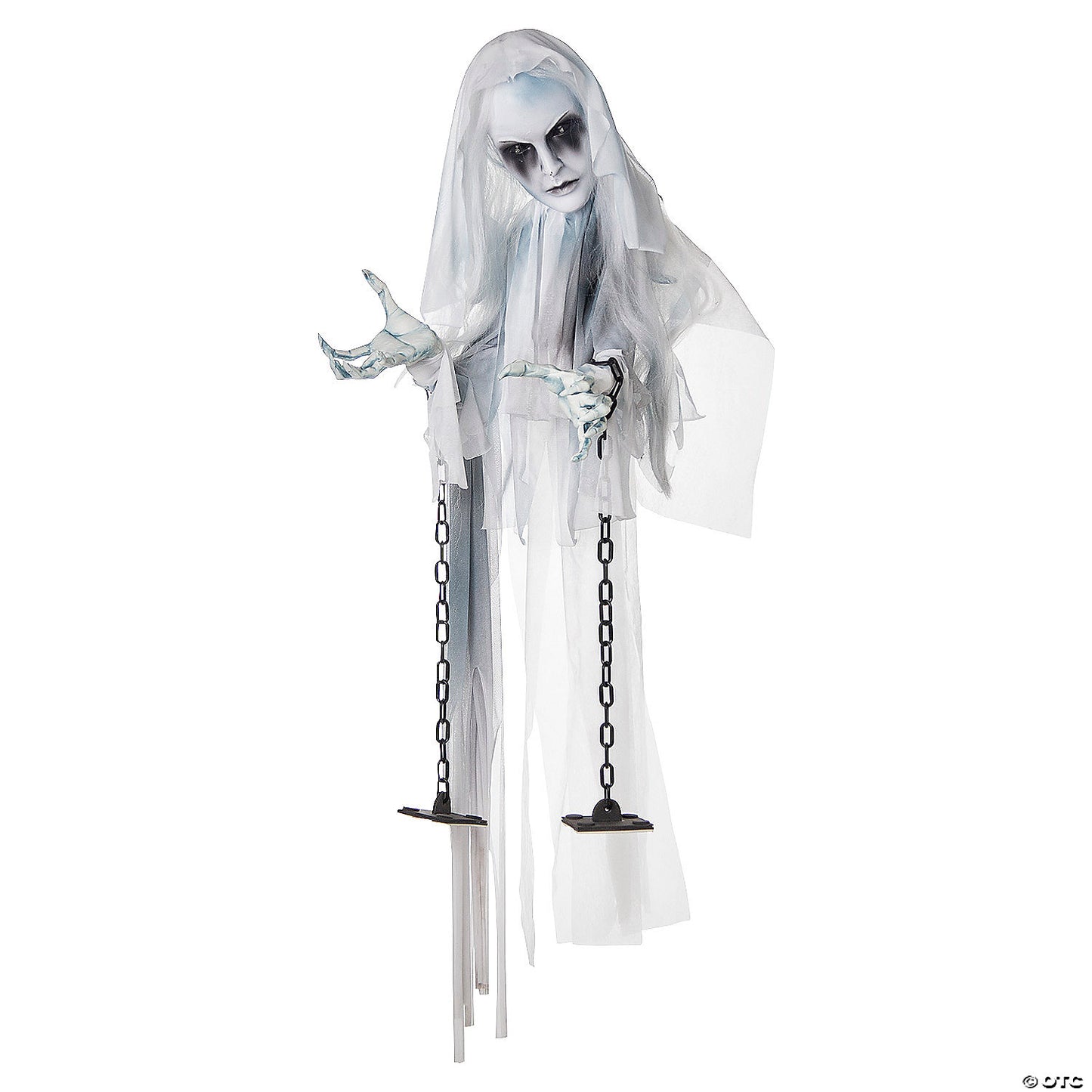 4 Ft. Hanging Ghostly Girl Animated Prop | USA Decoration®