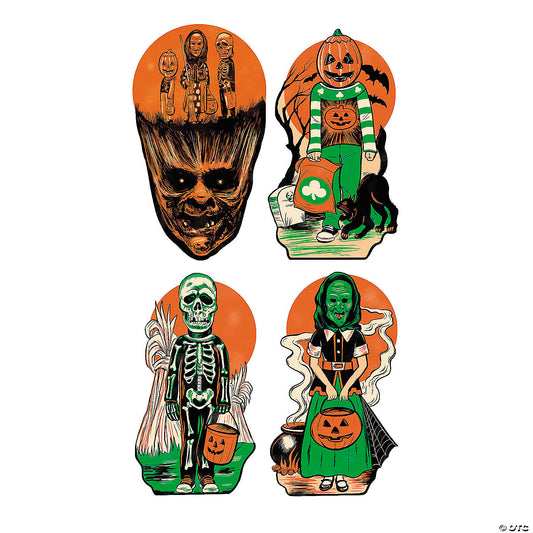 4 Pc. Halloween 3: Season of the Witch™ Cutout Wall Decorations