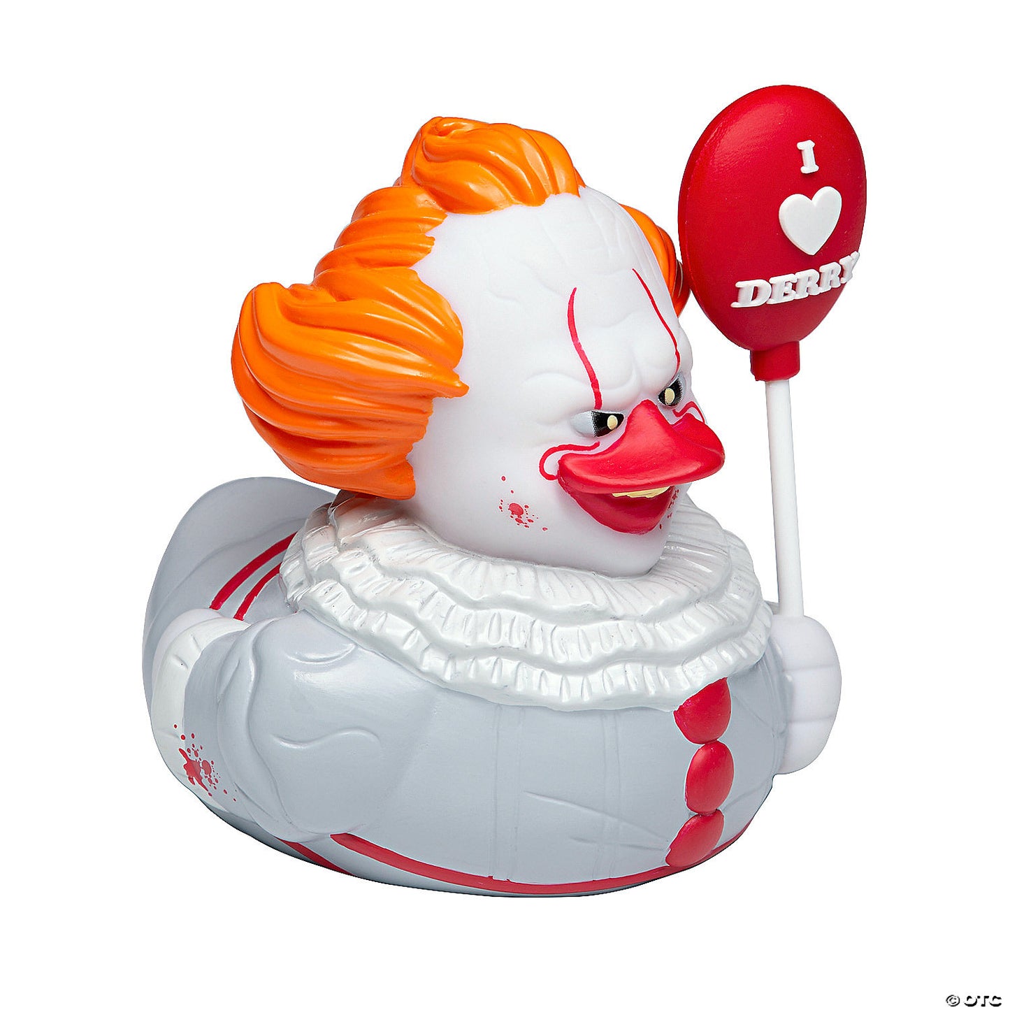4" x 4 1/2" IT: Chapter 2™ Pennywise™ the Clown Collectible Rubber Duck | USA Decoration®
