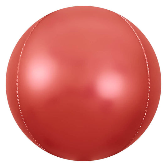3D SPHERE - SATIN CORAL | USA Decoration®