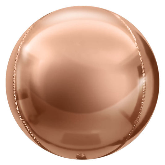 3D SPHERE - METALLIC ROSE GOLD | USA Decoration®