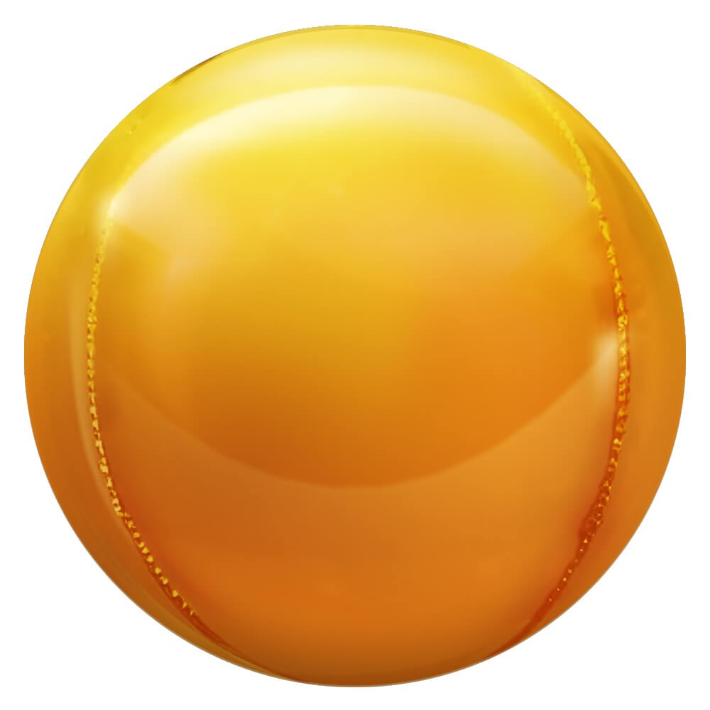 3D SPHERE - OMBRE GOLDENROD | USA Decoration®