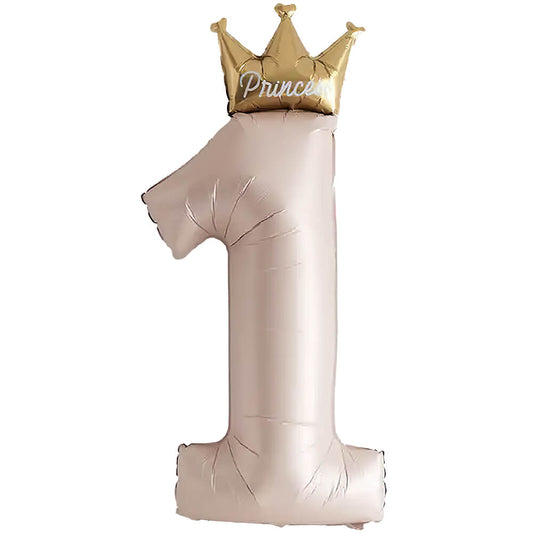 40 inch PRINCESS CROWN PINK NUMBER 1 | USA Decoration®