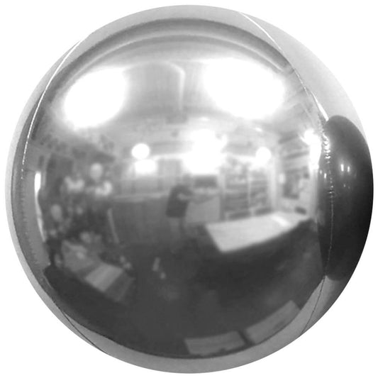 32 inch MIRROR BALLOON - SILVER | USA Decoration®