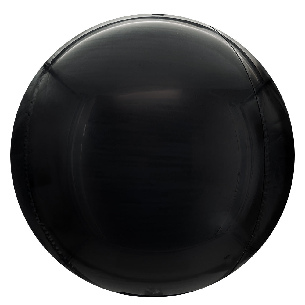 16 inch MIRROR MATTE BALLOON - BLACK | USA Decoration®