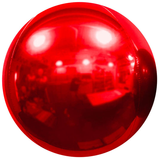 32 inch MIRROR BALLOON - RED | USA Decoration®