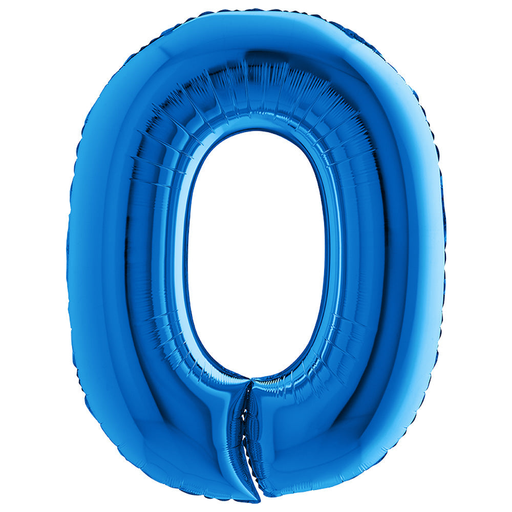 40 inch NUMBER 0 - BLUE | USA Decoration®