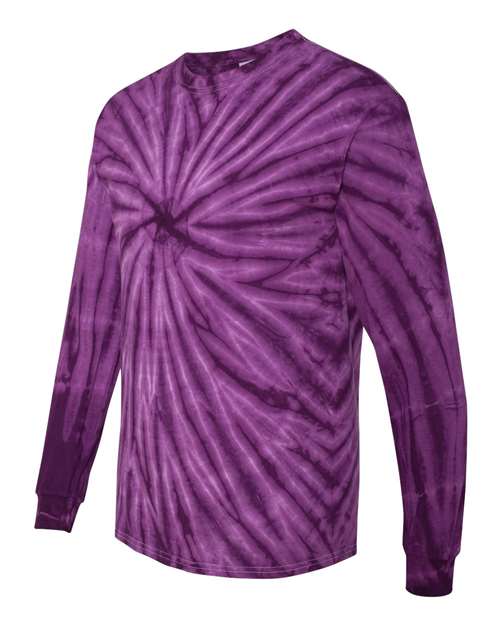 Cyclone Pinwheel Tie-Dyed Long Sleeve T-Shirt | USA Decoration