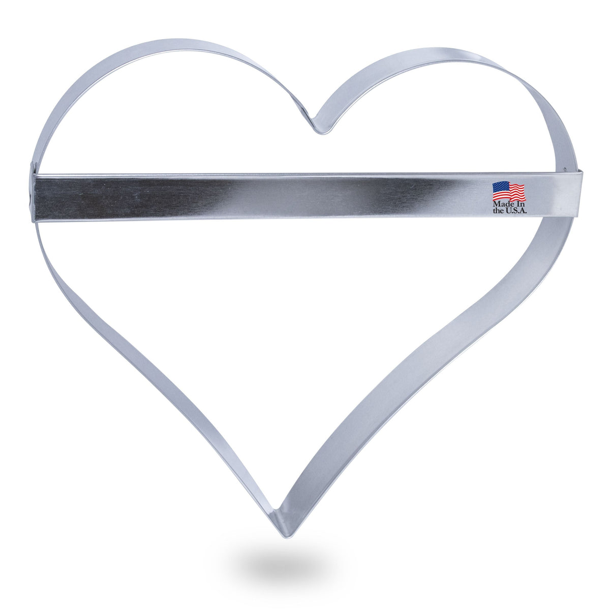 Extra Large Heart with Brace Cookie Cutter 8 in B1164