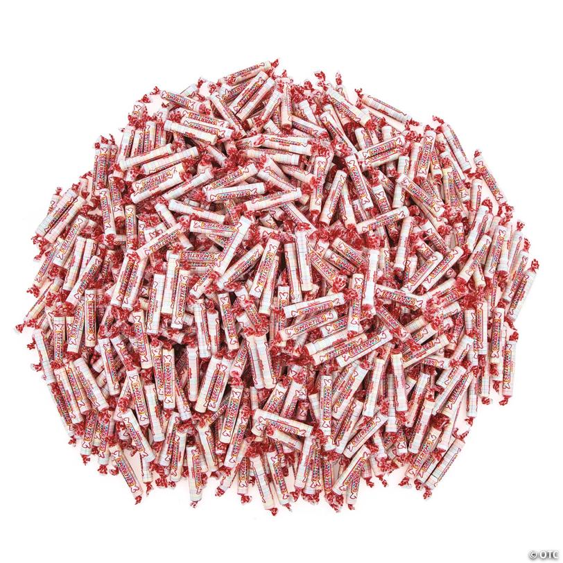 40 lbs. Bulk 2400 Pc. Classic Smarties Wrapped Hard Candy Rolls