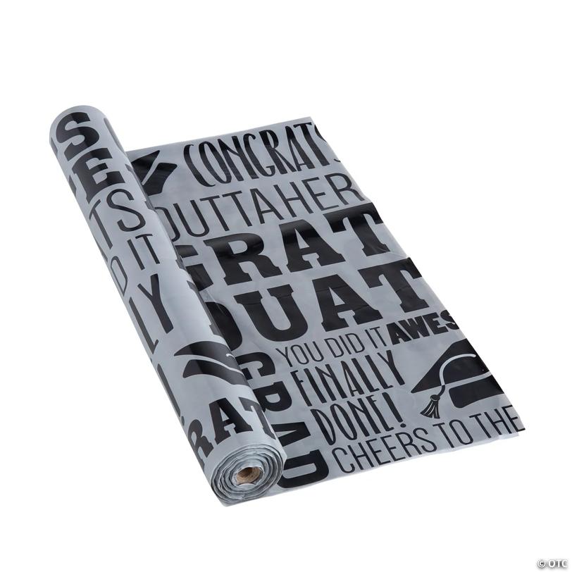 40" x 100 ft. Rad Grad Disposable Plastic Tablecloth Roll | USA Decoration®
