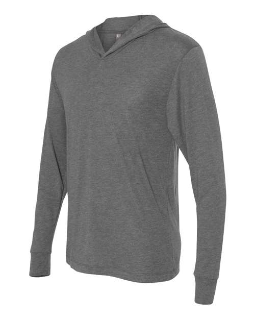 Triblend Hooded Long Sleeve Pullover | USA Decoration