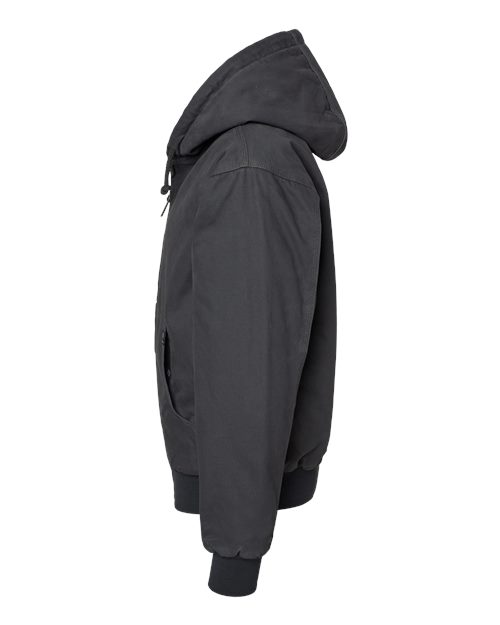 Cheyenne Boulder Cloth™ Hooded Jacket with Tricot Quilt Lining Tall Sizes | USA Decoration