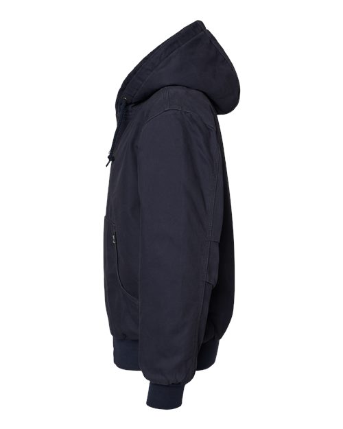 Cheyenne Boulder Cloth™ Hooded Jacket with Tricot Quilt Lining Tall Sizes | USA Decoration