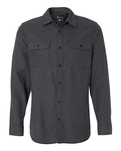 Solid Flannel Shirt | USA Decoration