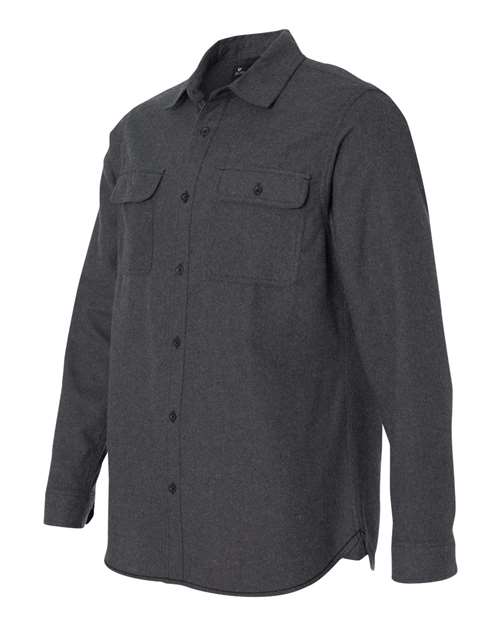 Solid Flannel Shirt | USA Decoration