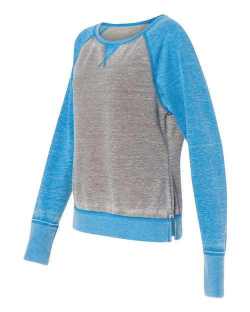 Women’s Zen Fleece Raglan Sweatshirt | USA Decoration