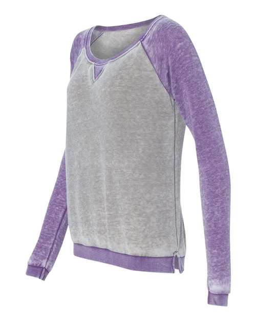 Women’s Zen Fleece Raglan Sweatshirt | USA Decoration