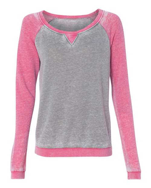 Women’s Zen Fleece Raglan Sweatshirt | USA Decoration