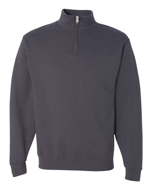 Nublend® Cadet Collar Quarter-Zip Sweatshirt | USA Decoration