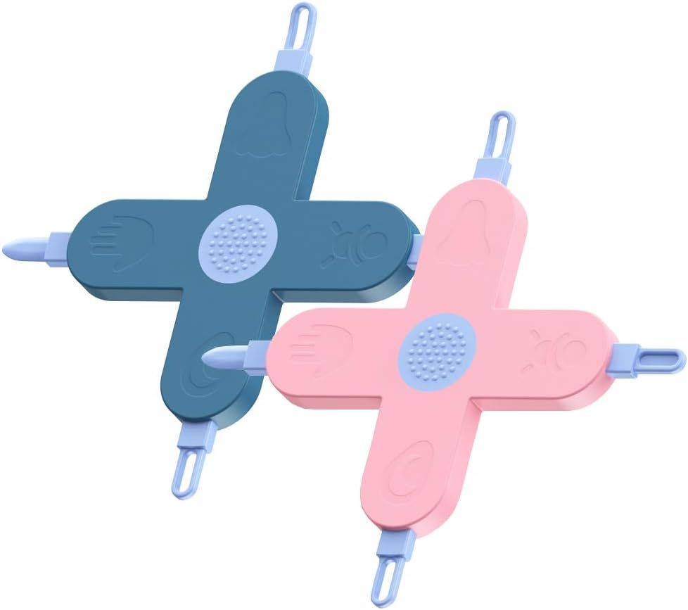 Royal Angels 4-in-1 Nose, Nail & Ear Wax Picker (2-Pack) Safe Baby Nose, Ear & Nail Cleaner
